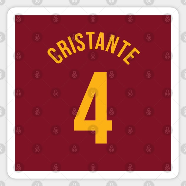 Cristante 4 Home Kit - 22/23 Season Sticker by GotchaFace